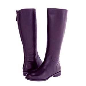 Nine West Contigua (Wide Calf) Brown Leather Boots